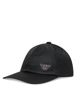 Czapka z daszkiem Emporio Armani EM001962 AF13454 UC001 Czarny ze sklepu eobuwie.pl w kategorii Czapki z daszkiem damskie - zdjęcie 182071638