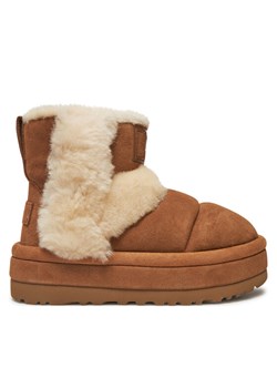 Śniegowce Ugg W Classic Chillapeak 1144046 Brązowy ze sklepu eobuwie.pl w kategorii Śniegowce damskie - zdjęcie 182071688