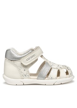 Sandały Geox B Sandal Zapito B556FA 000BC C0007 Biały ze sklepu eobuwie.pl w kategorii Sandały dziecięce - zdjęcie 182071816