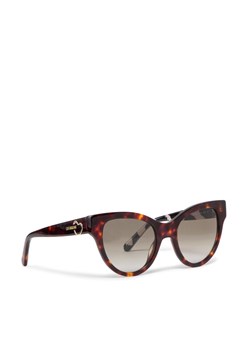 Okulary przeciwsłoneczne LOVE MOSCHINO MOL053/S Brązowy ze sklepu eobuwie.pl w kategorii Okulary przeciwsłoneczne damskie - zdjęcie 182071819