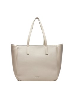 Torebka Calvin Klein Jeans Ck Refine Md Shopper Braid K60K612137 Szary ze sklepu eobuwie.pl w kategorii Torby Shopper bag - zdjęcie 182072198