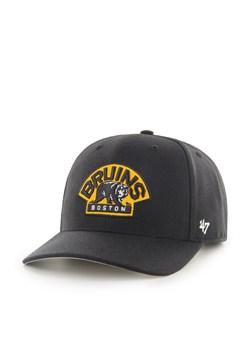 Czapka z daszkiem 47 Brand NHL Boston Bruins H-CLZOE01WBP Czarny ze sklepu eobuwie.pl w kategorii Czapki z daszkiem męskie - zdjęcie 182072345