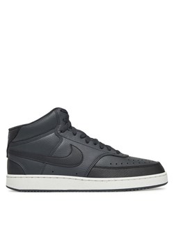 Sneakersy Nike Court Vision Mid Nn DN3577 005 Czarny ze sklepu eobuwie.pl w kategorii Buty sportowe męskie - zdjęcie 182072368