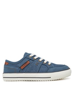 Sneakersy Wrangler COOTER C LOW JR 20251085.23H Niebieski ze sklepu eobuwie.pl w kategorii Buty sportowe dziecięce - zdjęcie 182072496