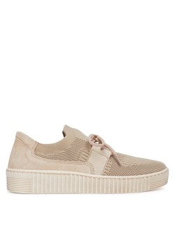 Sneakersy Gabor 63.335.42 Beżowy ze sklepu eobuwie.pl w kategorii Buty sportowe damskie - zdjęcie 182072519