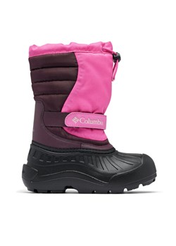 Śniegowce Columbia Youth Powderbug Snowlite 2078921 Różowy ze sklepu eobuwie.pl w kategorii Buty zimowe dziecięce - zdjęcie 182072527