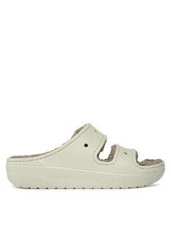 Klapki Crocs Crocs Classic Cozzy Sandal 207446 Beżowy ze sklepu eobuwie.pl w kategorii Klapki damskie - zdjęcie 182072689