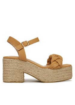 Espadryle DeeZee XFV20019-09 Beżowy ze sklepu eobuwie.pl w kategorii Espadryle damskie - zdjęcie 182072785