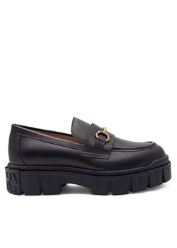 Loafersy Gino Rossi 4067 Czarny ze sklepu eobuwie.pl w kategorii Półbuty damskie - zdjęcie 182072866