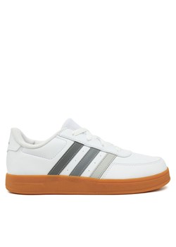 Sneakersy adidas Breaknet Lifestyle Court IH8878 Biały ze sklepu eobuwie.pl w kategorii Buty sportowe damskie - zdjęcie 182072889