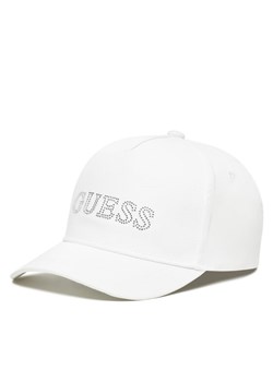 Czapka z daszkiem Guess J5RZ40 WO08O Biały ze sklepu eobuwie.pl w kategorii Czapki dziecięce - zdjęcie 182072988