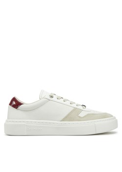 Sneakersy Calvin Klein Cupsole Lace Up HW0HW02470 Biały ze sklepu eobuwie.pl w kategorii Buty sportowe damskie - zdjęcie 182073005