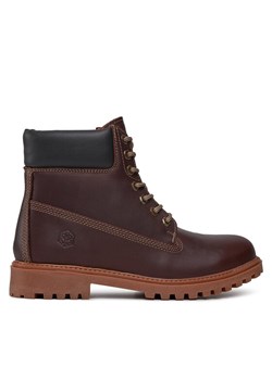 Trapery Lumberjack RIVER SM00101-034-B03 Brązowy ze sklepu eobuwie.pl w kategorii Buty zimowe męskie - zdjęcie 182073088