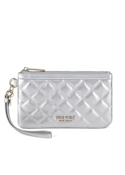 Torebka Nine West LILLA1 Srebrny ze sklepu eobuwie.pl w kategorii Kopertówki - zdjęcie 182073288