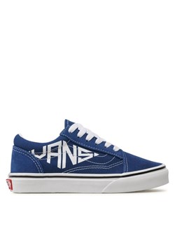 Tenisówki Vans Old Skool VN0A7Q5F7WM1 Granatowy ze sklepu eobuwie.pl w kategorii Trampki dziecięce - zdjęcie 182073326