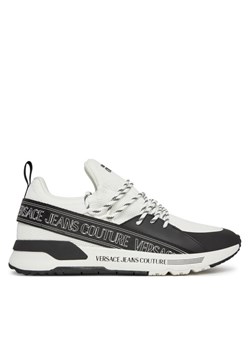 Sneakersy Versace Jeans Couture 78YA3SA3 Czarny ze sklepu eobuwie.pl w kategorii Buty sportowe męskie - zdjęcie 182073388