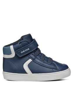 Sneakersy Geox B Gisli Boy B461NA 054FU C0832 S Granatowy ze sklepu eobuwie.pl w kategorii Buty sportowe dziecięce - zdjęcie 182073565