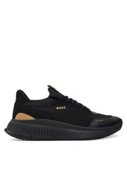 Sneakersy BOSS TTNM EVO 50523113 Czarny ze sklepu eobuwie.pl w kategorii Buty sportowe męskie - zdjęcie 182073566