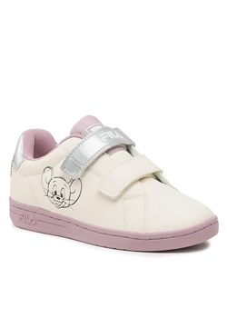Sneakersy Fila Wb Crosscourt 2 Nt Low Kids FFK0096.13159 Biały ze sklepu eobuwie.pl w kategorii Trampki dziecięce - zdjęcie 182073606