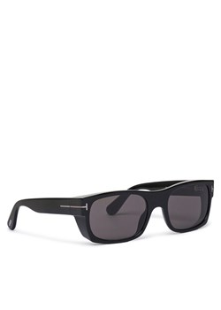 Okulary przeciwsłoneczne Tom Ford Juan FT1181-N 01A Czarny ze sklepu eobuwie.pl w kategorii Okulary przeciwsłoneczne męskie - zdjęcie 182073745