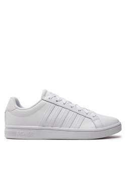 Sneakersy K-Swiss Court Tiebreak 07011-154-M Biały ze sklepu eobuwie.pl w kategorii Buty sportowe męskie - zdjęcie 182073828