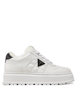 Sneakersy Guess Terria2 FLFTRR ELE12 Biały ze sklepu eobuwie.pl w kategorii Buty sportowe damskie - zdjęcie 182073895