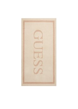 Ręcznik plażowy Guess E5GZ13 SG00P Écru ze sklepu eobuwie.pl w kategorii Ręczniki - zdjęcie 182073947