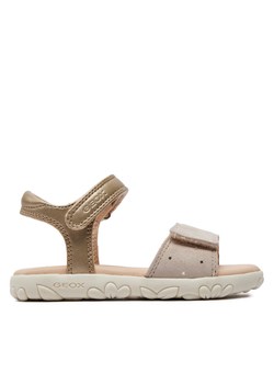Sandały Geox J Sandal Haiti Girl J028ZA 007NF C0208 M Złoty ze sklepu eobuwie.pl w kategorii Sandały dziecięce - zdjęcie 182073957
