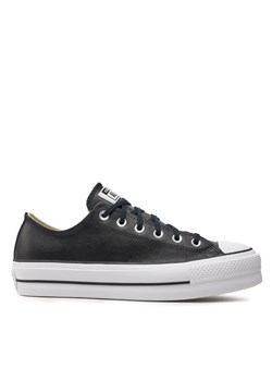 Trampki Converse Ctas Lift Clean Ox 561681C Czarny ze sklepu eobuwie.pl w kategorii Trampki damskie - zdjęcie 182073985