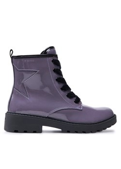 Kozaki Geox Jr Casey J9420G 000HH C8016 M Fioletowy ze sklepu eobuwie.pl w kategorii Buty zimowe dziecięce - zdjęcie 182074019