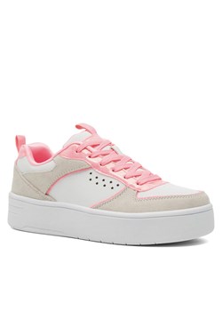 Sneakersy Skechers COURT HIGH 310194L WCRL Biały ze sklepu eobuwie.pl w kategorii Buty sportowe dziecięce - zdjęcie 182074419