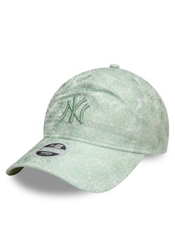 Czapka z daszkiem New Era New York Yankees Floral 9Twenty 60595377 Zielony ze sklepu eobuwie.pl w kategorii Czapki z daszkiem damskie - zdjęcie 182074448