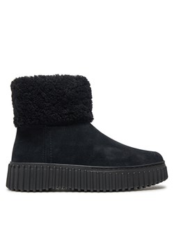 Botki Clarks Torhill Turn 26179562 Czarny ze sklepu eobuwie.pl w kategorii Botki - zdjęcie 182074457