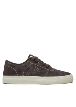 Sneakersy DC Teknic Le ADYS300786-CBB Brązowy ze sklepu eobuwie.pl w kategorii Buty sportowe męskie - zdjęcie 182074465