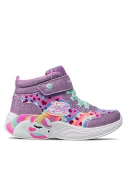 Sneakersy Skechers Magical Dreamer 302332L/LVMT Różowy ze sklepu eobuwie.pl w kategorii Buty zimowe dziecięce - zdjęcie 182074587