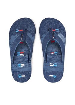 Japonki Tommy Jeans Tjm Elevated Beach Sandal EM0EM01561 Niebieski ze sklepu eobuwie.pl w kategorii Klapki męskie - zdjęcie 182074646