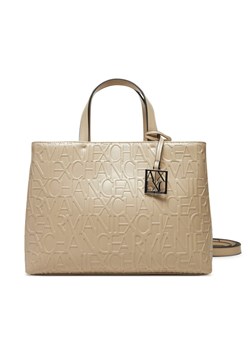 Torebka Armani Exchange 942646 CC793 U1092 Beżowy ze sklepu eobuwie.pl w kategorii Torby Shopper bag - zdjęcie 182074978