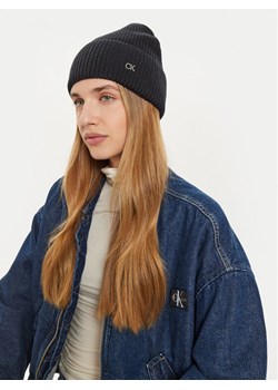 Czapka Calvin Klein K60K612592 Czarny ze sklepu eobuwie.pl w kategorii Czapki zimowe damskie - zdjęcie 182075026