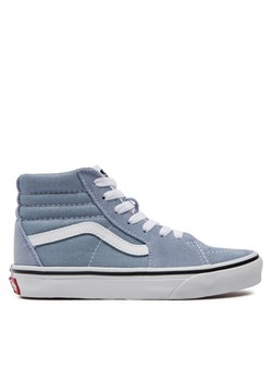 Tenisówki Vans Uy Sk8-Hi VN000D5FDSB1 Niebieski ze sklepu eobuwie.pl w kategorii Trampki dziecięce - zdjęcie 182075149
