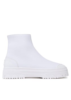 Botki Patrizia Pepe 8Y0016/L011-W338 Biały ze sklepu eobuwie.pl w kategorii Workery damskie - zdjęcie 182075159