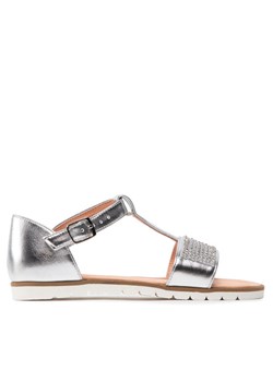 Sandały Flamingo F04100-Z68 Srebrny ze sklepu eobuwie.pl w kategorii Sandały dziecięce - zdjęcie 182075299