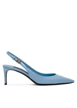 Sandały Dolce&Gabbana CG0805 A1037 Niebieski ze sklepu eobuwie.pl w kategorii Czółenka - zdjęcie 182075318