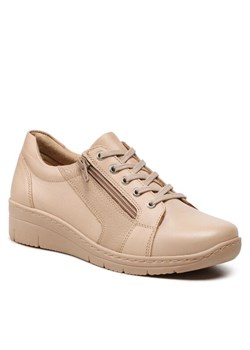 Sneakersy Go Soft WI23-REBECA-17 Beżowy ze sklepu eobuwie.pl w kategorii Półbuty damskie - zdjęcie 182075356