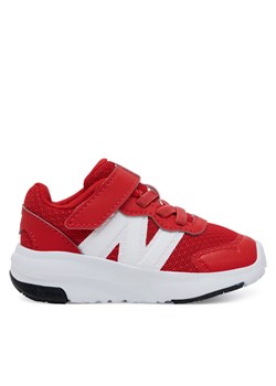 Buty do biegania New Balance 578's IT578RD Czerwony ze sklepu eobuwie.pl w kategorii Buty sportowe dziecięce - zdjęcie 182075458