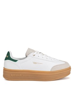 Sneakersy Sprandi V12-785 Biały ze sklepu eobuwie.pl w kategorii Buty sportowe damskie - zdjęcie 182075607