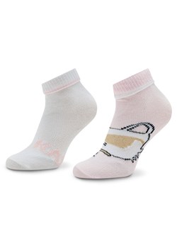 Skarpety dziecięce Karl Lagerfeld Kids Z90039 Różowy ze sklepu eobuwie.pl w kategorii Skarpetki dziecięce - zdjęcie 182075876