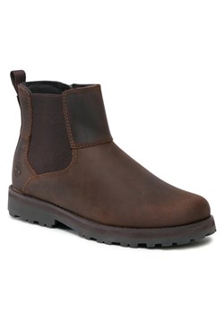 Trzewiki Timberland Courma Kid Chelsea TB0A28PY9311 Brązowy ze sklepu eobuwie.pl w kategorii Botki - zdjęcie 182076209