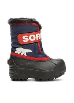 Śniegowce Sorel Toddler Snow Commander™ Boot NV5190-466 Granatowy ze sklepu eobuwie.pl w kategorii Buty zimowe dziecięce - zdjęcie 182076258