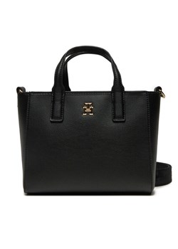 Torebka Tommy Hilfiger AW0AW16907 Czarny ze sklepu eobuwie.pl w kategorii Torby Shopper bag - zdjęcie 182076537