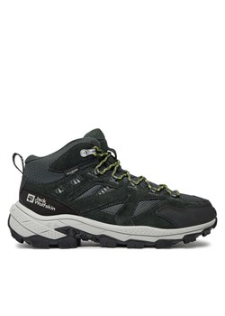 Trekkingi Jack Wolfskin Vojo Tour Texapore Mid M A62072 Czarny ze sklepu eobuwie.pl w kategorii Buty trekkingowe męskie - zdjęcie 182076569